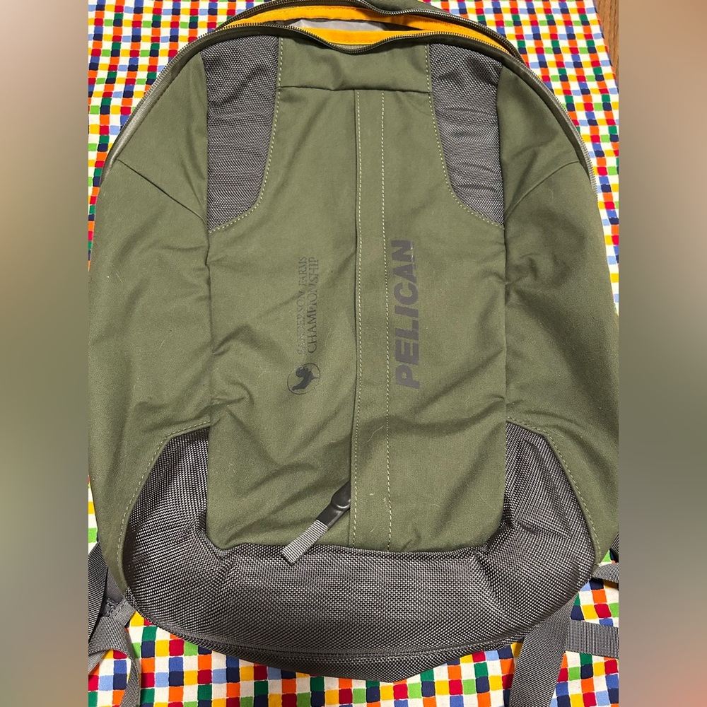 NWOT Pelican MPB25 Mobile Protect Backpack featuring a Sanderson Farms Champions